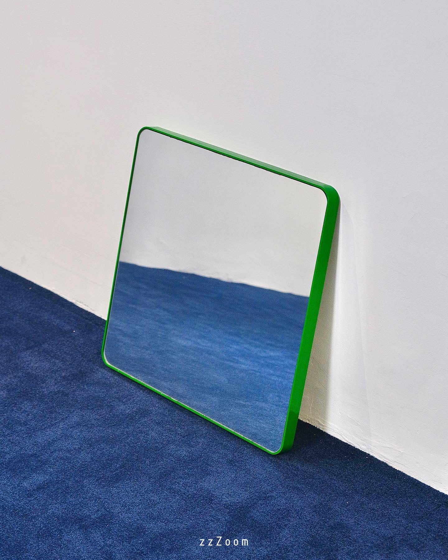 Vintage plastic frame mirror by Gedy, 1970s