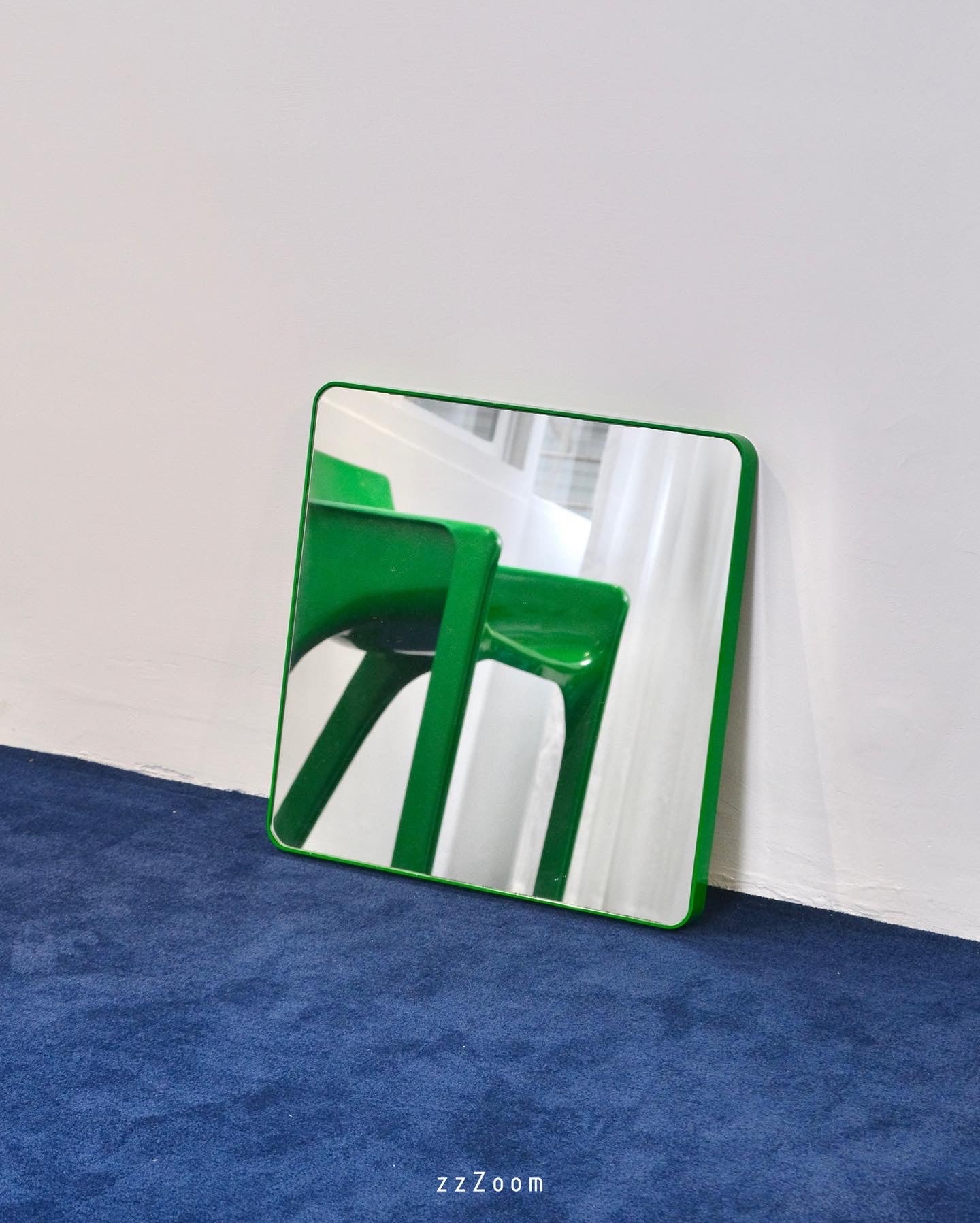 Vintage plastic frame mirror by Gedy, 1970s