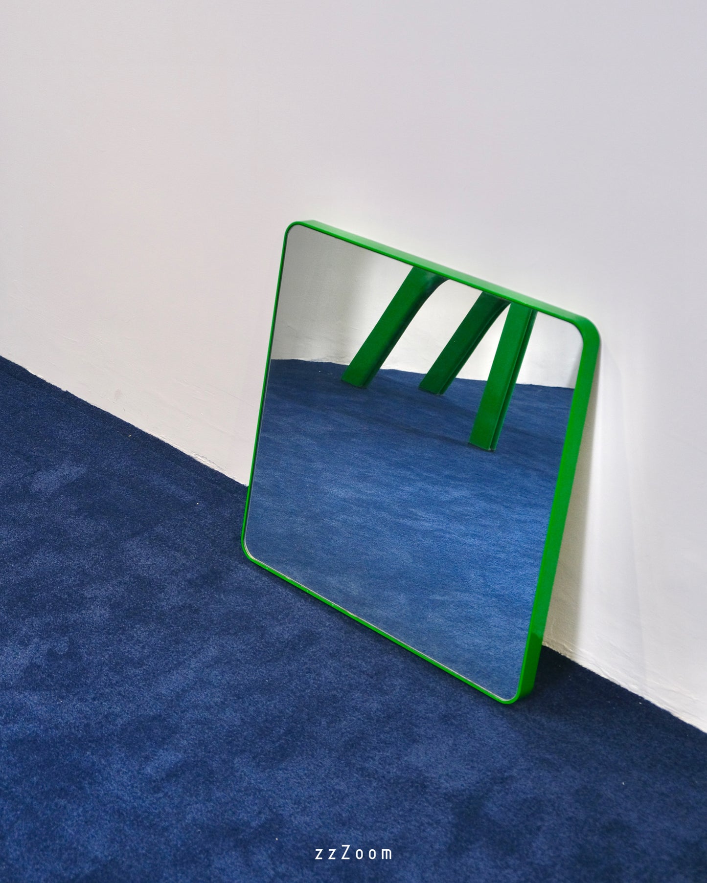 Vintage plastic frame mirror by Gedy, 1970s