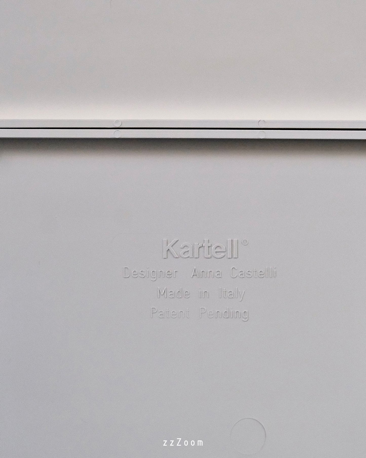 Plastic frame mirror by Anna Castelli Ferrieri for Kartell, 1968