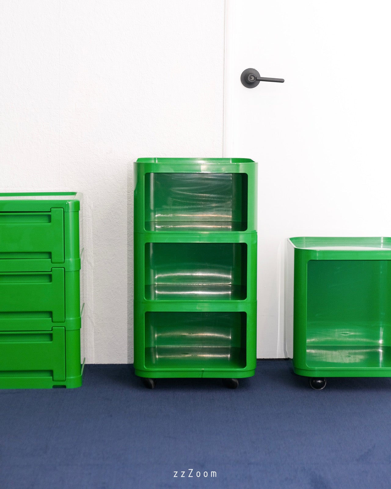Vintage Componibili #4970 design by Anna Castelli Ferrieri for Kartell, 1970s