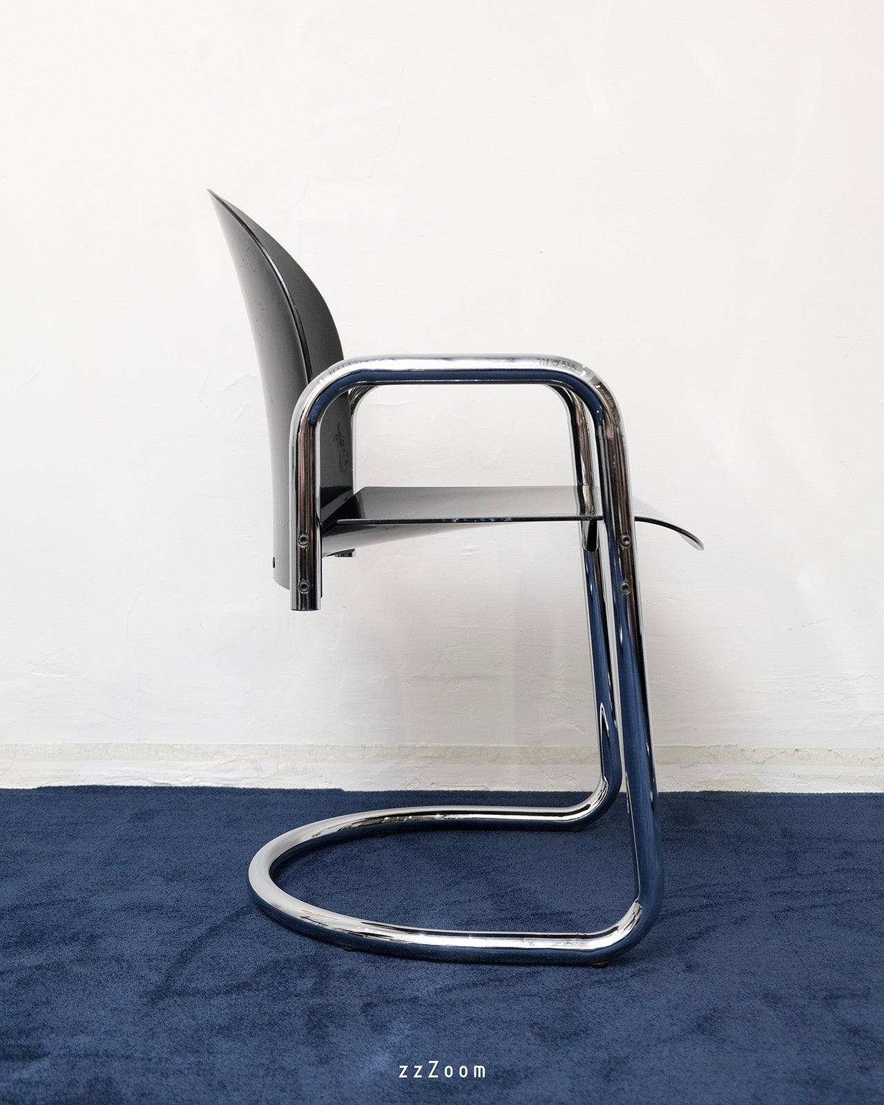 Vintage Mod.Dialogo dining chairs by Afra & Tobia Scarpa for B&B Italia, 1970s