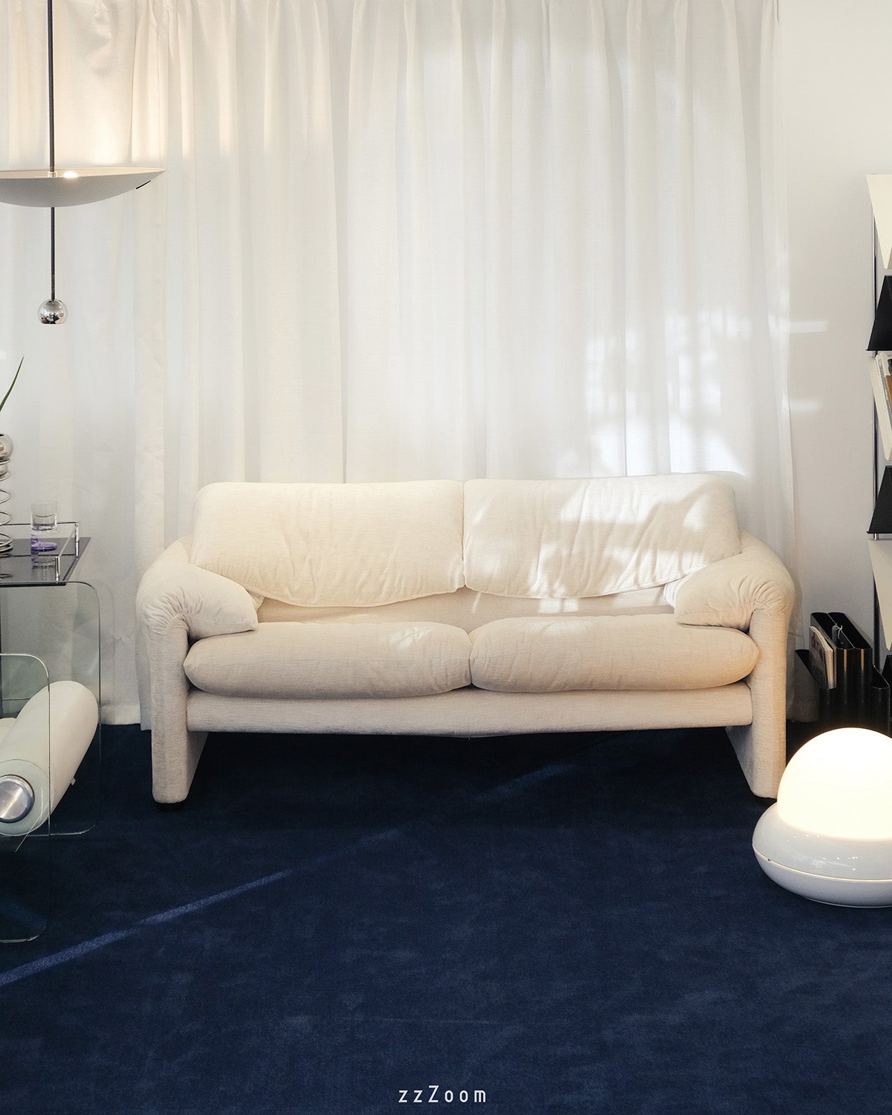 Vintage Mod.Maralunga by Vico Magistretti for Cassina, 1970s