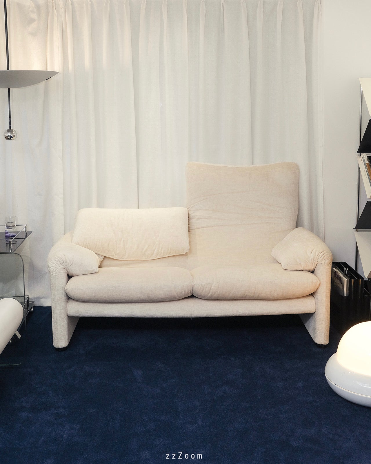 Vintage Mod.Maralunga by Vico Magistretti for Cassina, 1970s