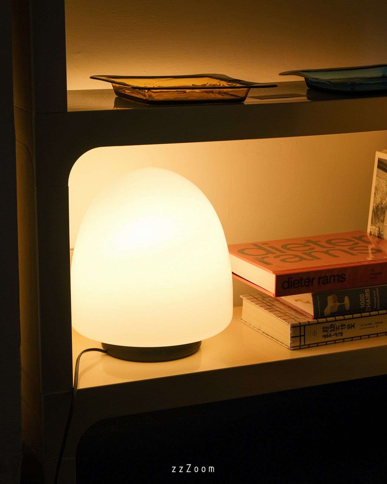 Vintage Mod.EBE glass table lamp by Giusto Toso for Leucos, 1970s