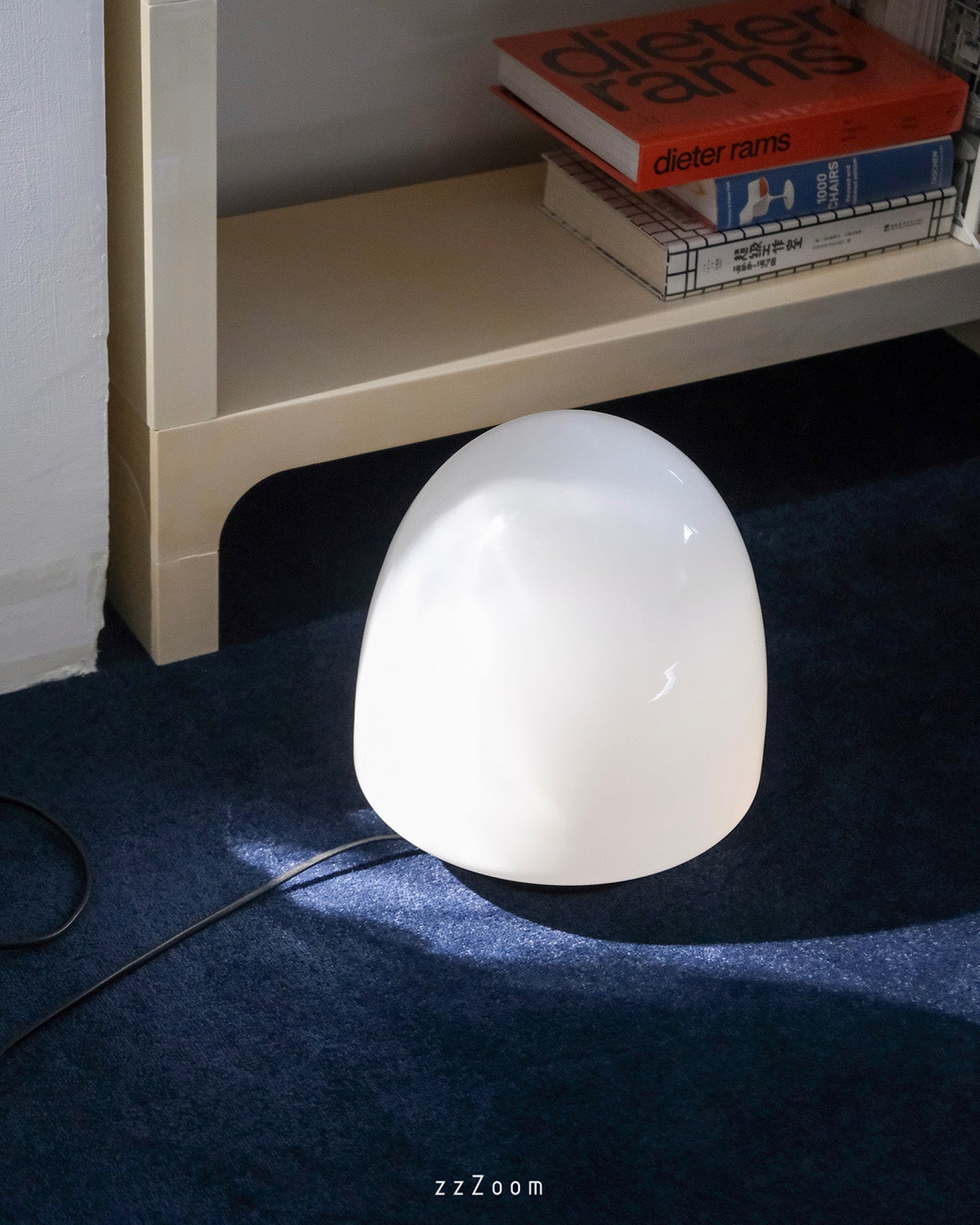 Vintage Mod.EBE glass table lamp by Giusto Toso for Leucos, 1970s