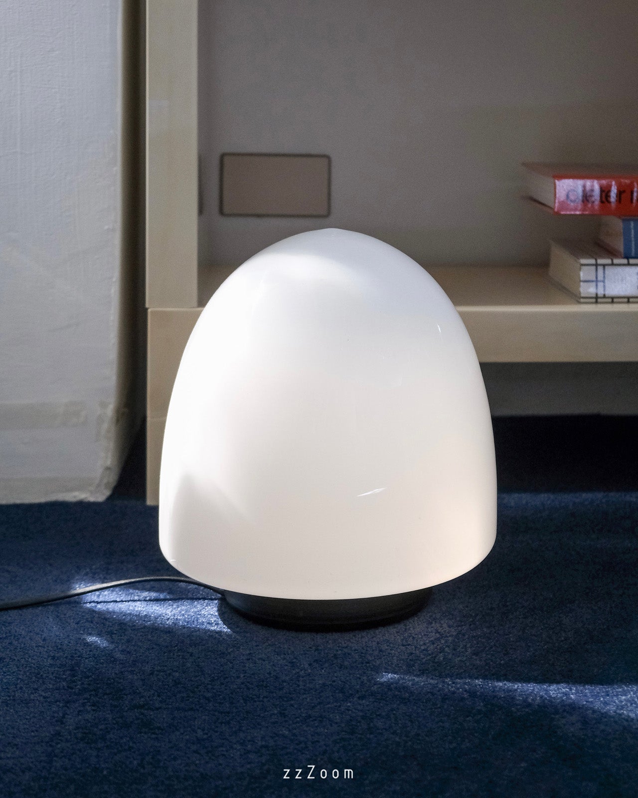 Vintage Mod.EBE glass table lamp by Giusto Toso for Leucos, 1970s