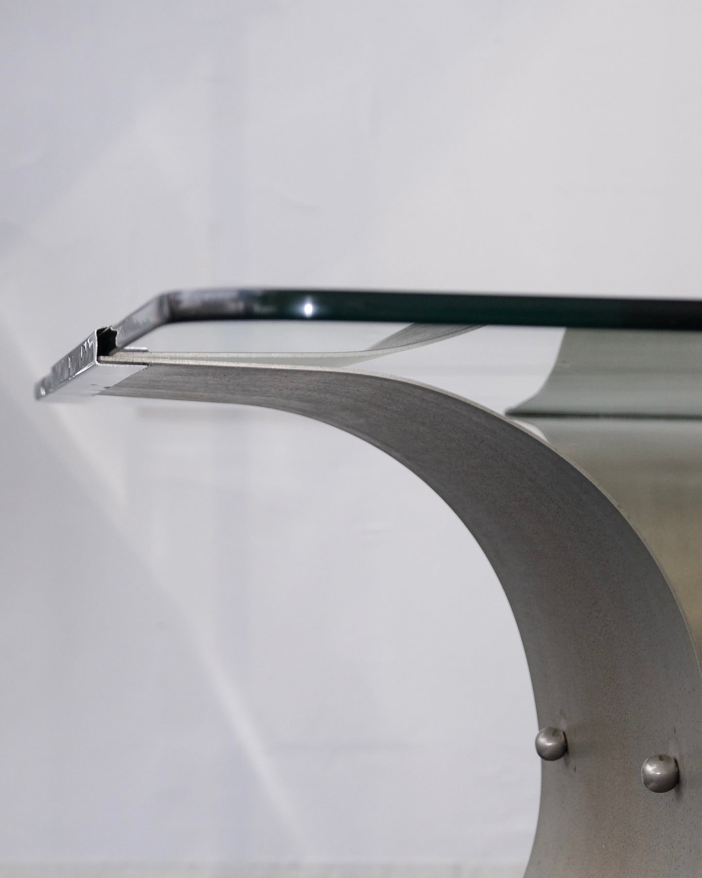 Vintage coffee table by Francois Monnet for Kappa,France 1970s