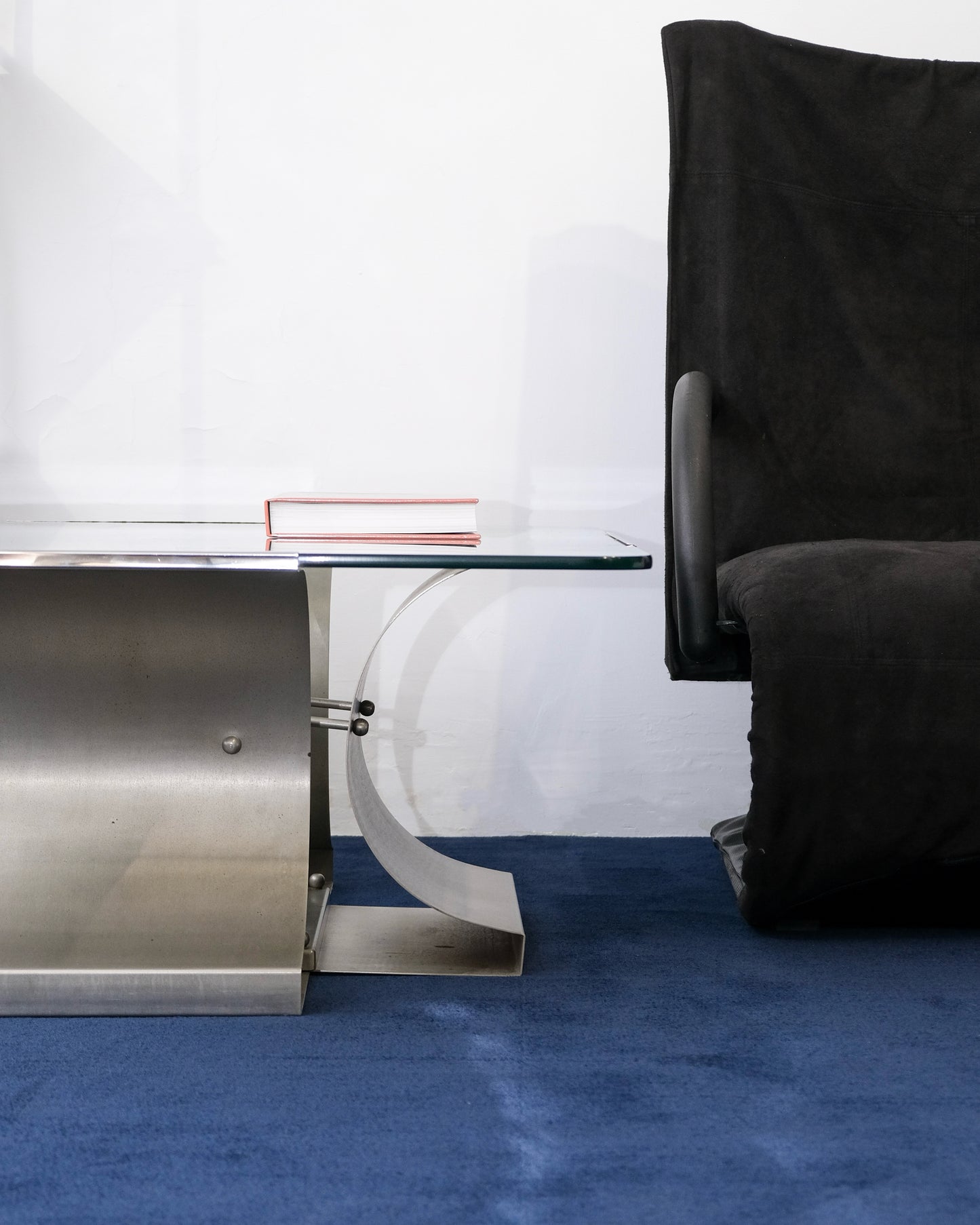 Vintage coffee table by Francois Monnet for Kappa,France 1970s