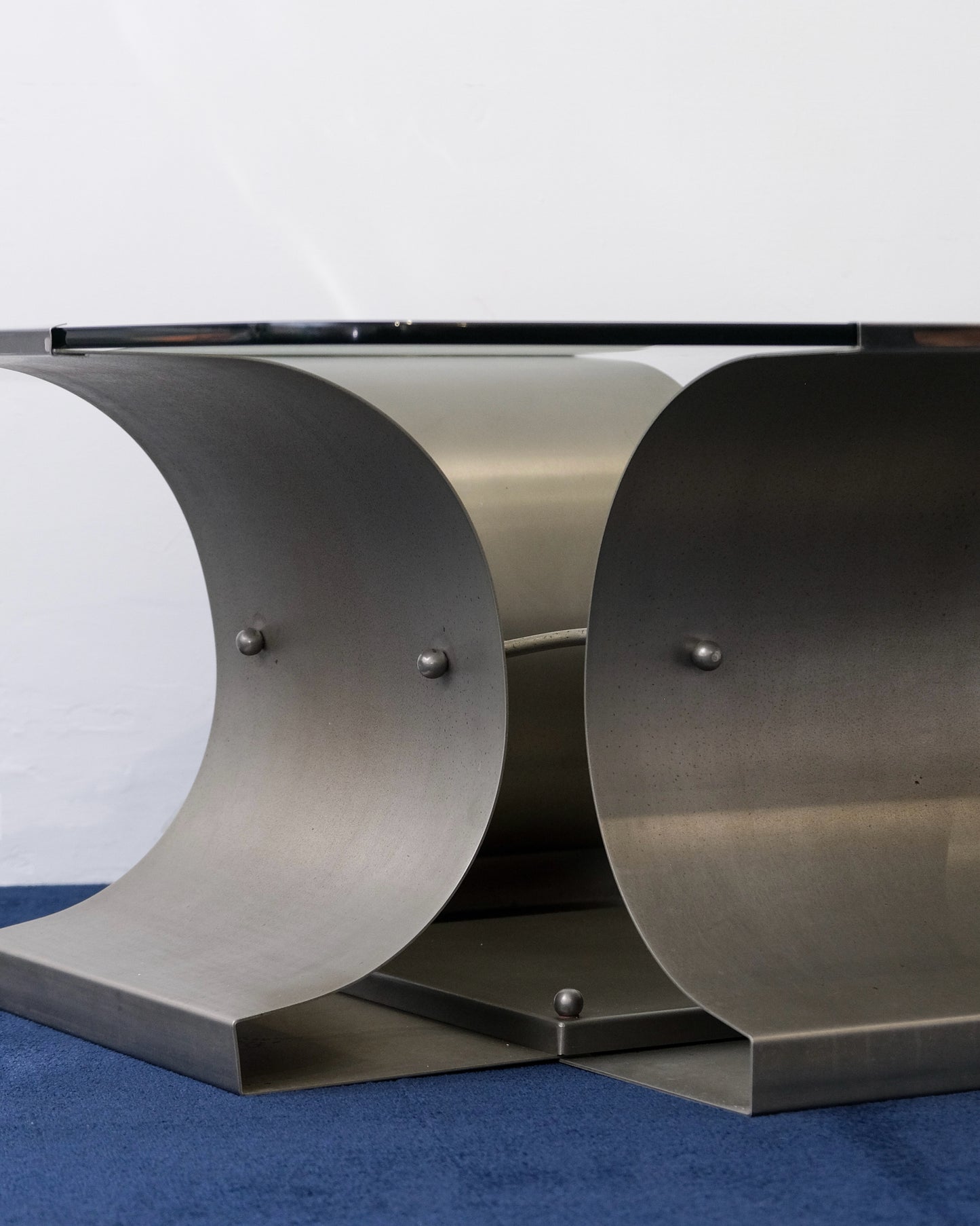 Vintage coffee table by Francois Monnet for Kappa,France 1970s