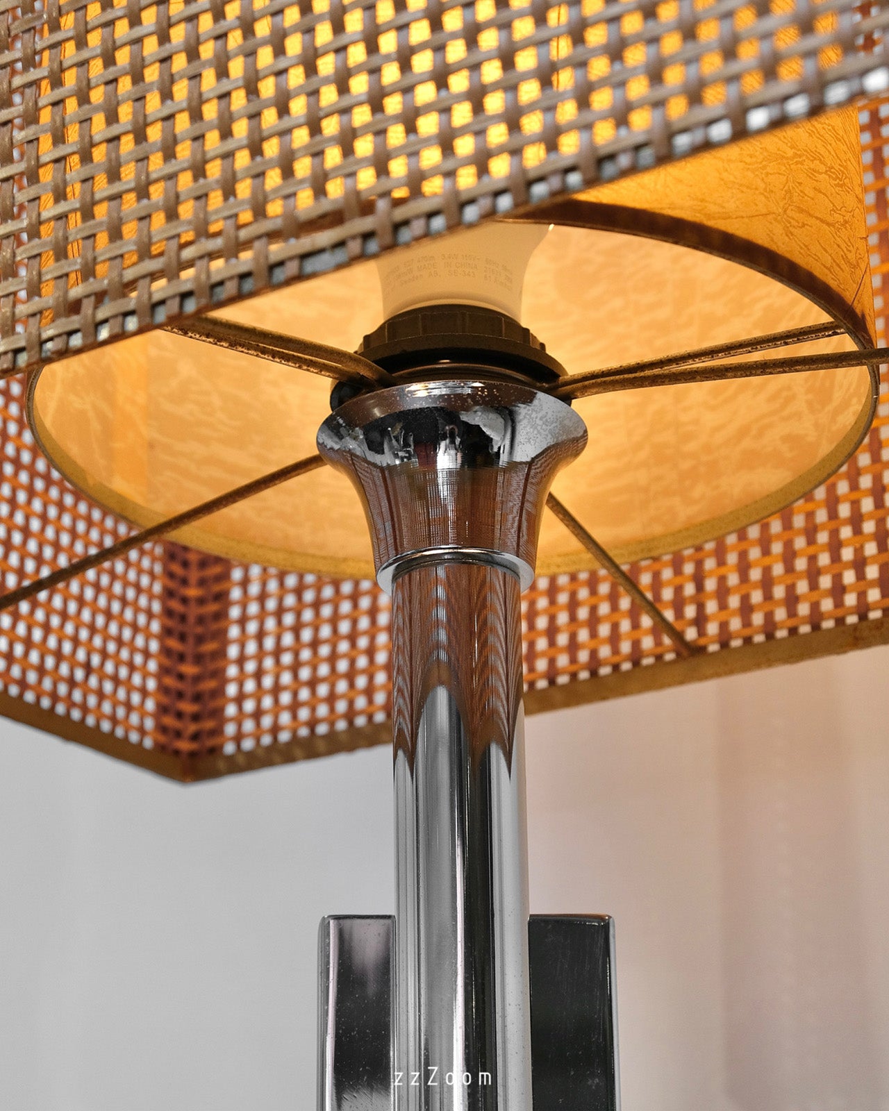 Vintage table lamp design by Gaetano Sciolari, 1960s