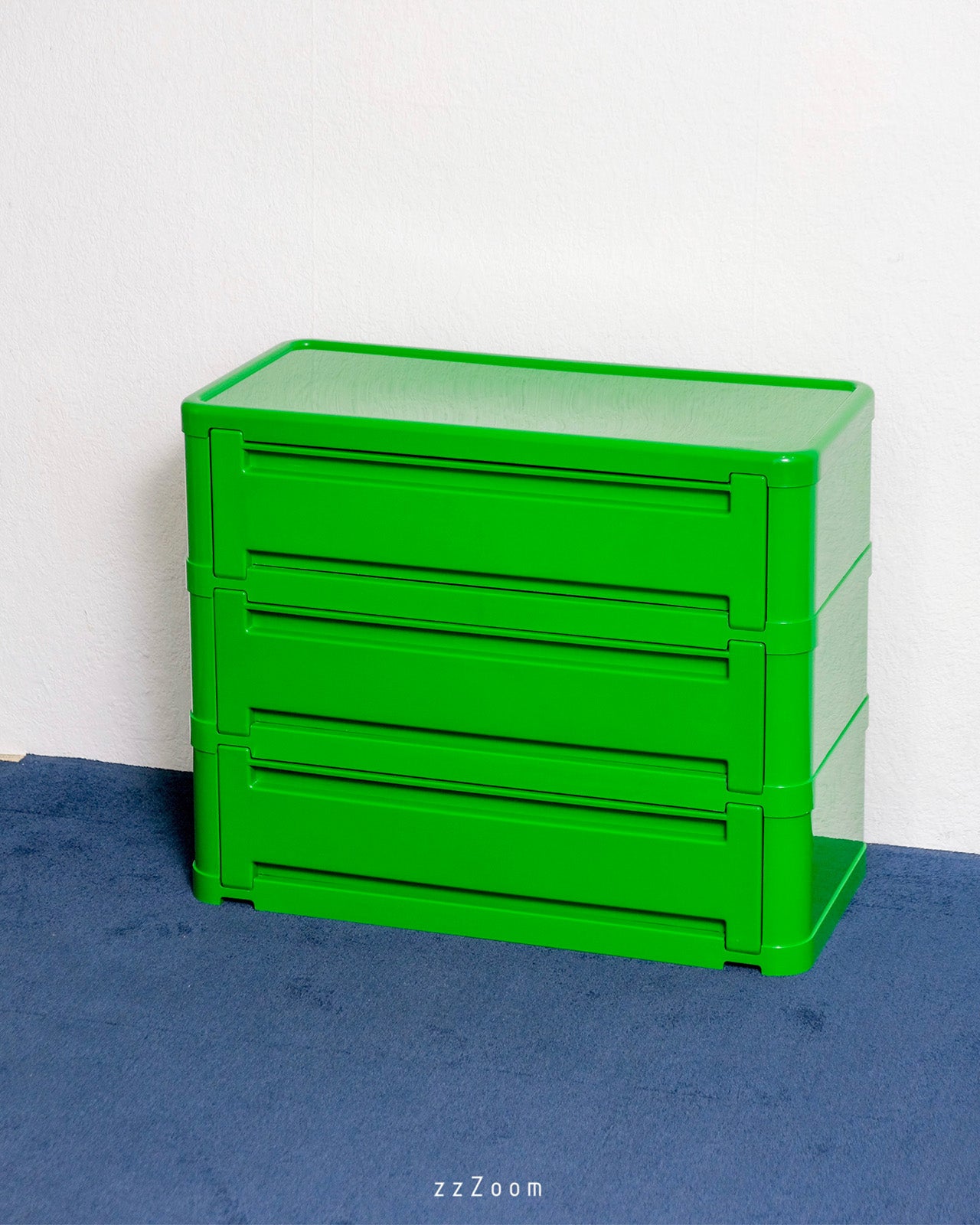 Vintage Shoe cabinet Mod.4964 design by Olaf Von Bohr for Kartell, 1969