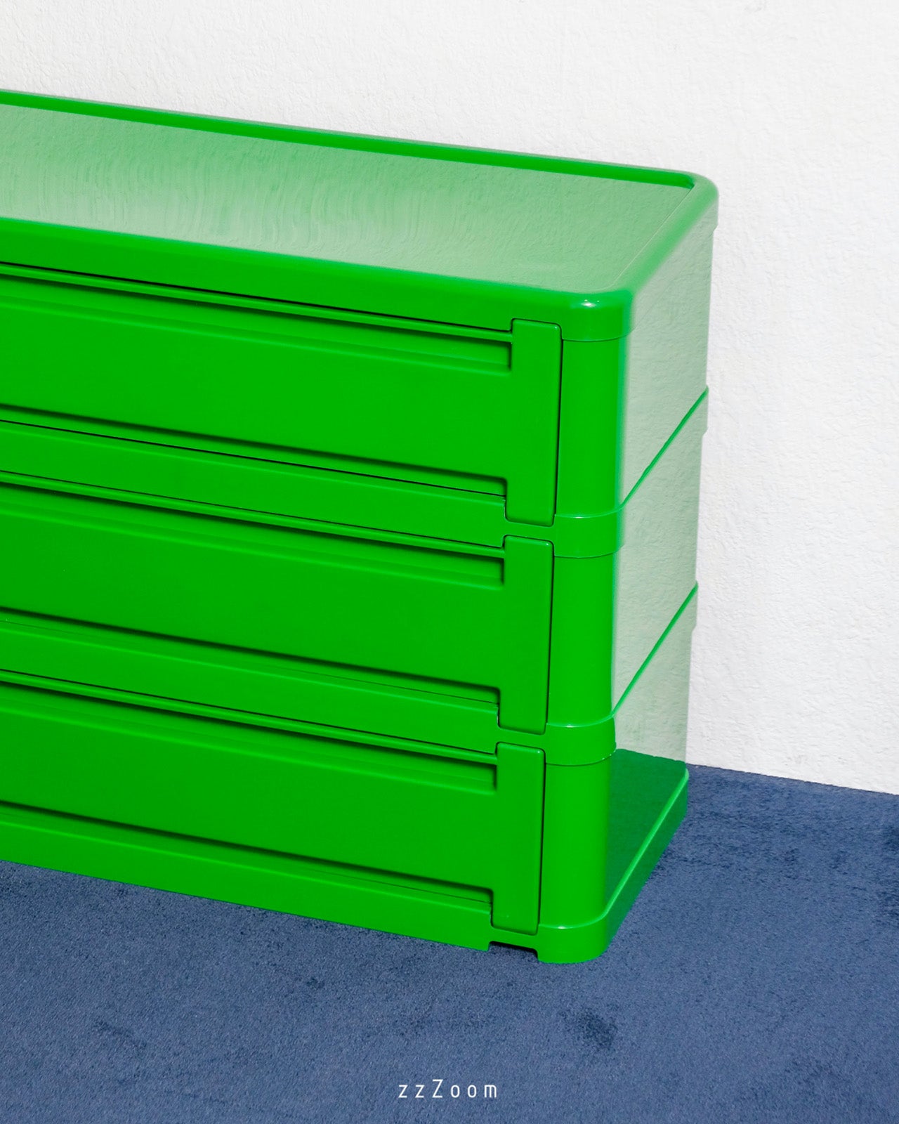 Vintage Shoe cabinet Mod.4964 design by Olaf Von Bohr for Kartell, 1969