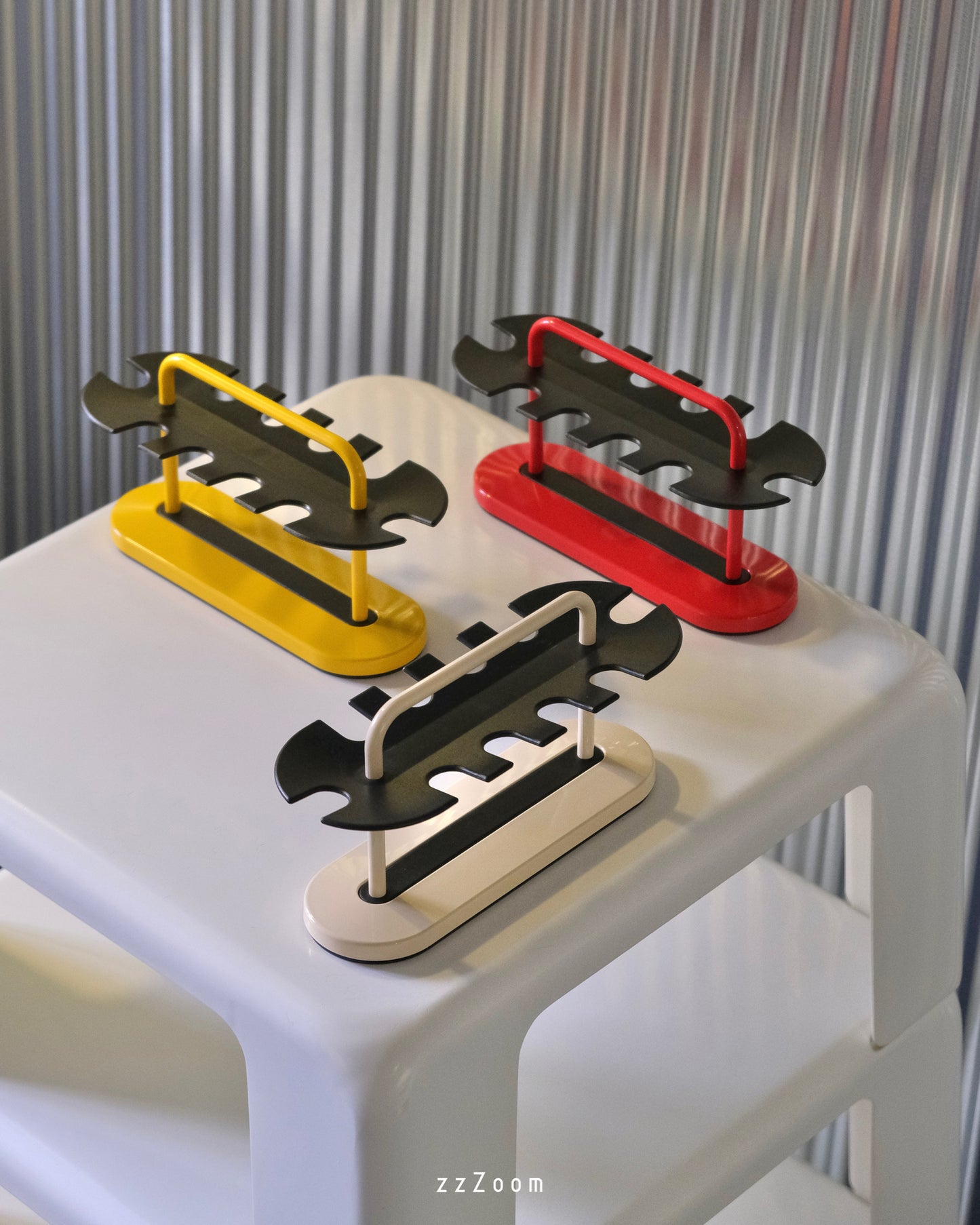 Vintage stamp holder Mod.Omnibus design by Barbie & Marianelli for Rexite, 1980s