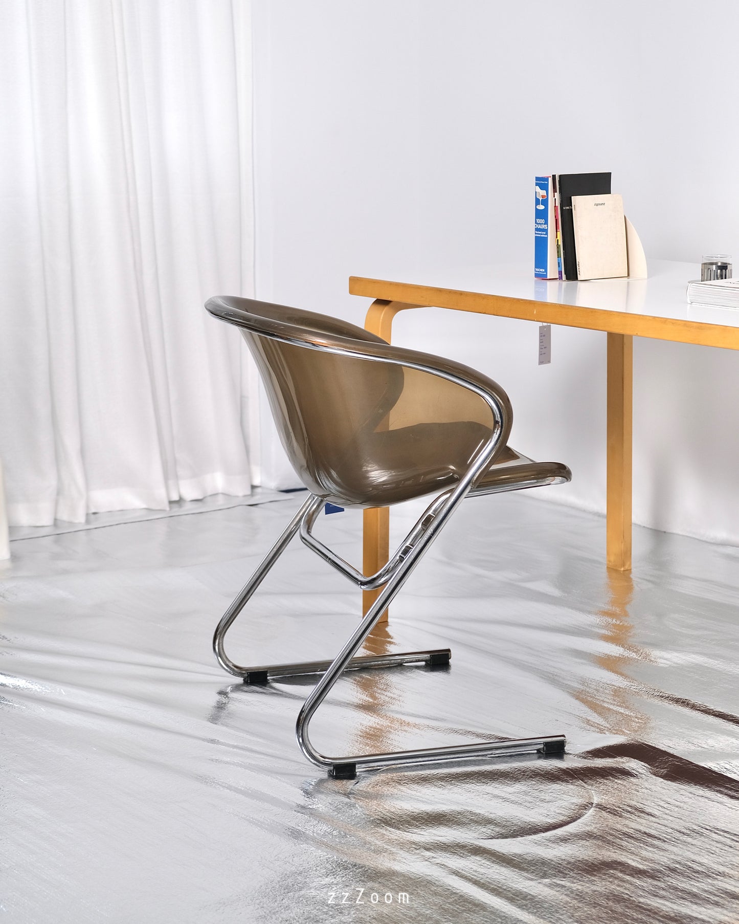 Vintage Mod.Flynn chair design by Gastone Rinaldi for Rima Padova, 1972