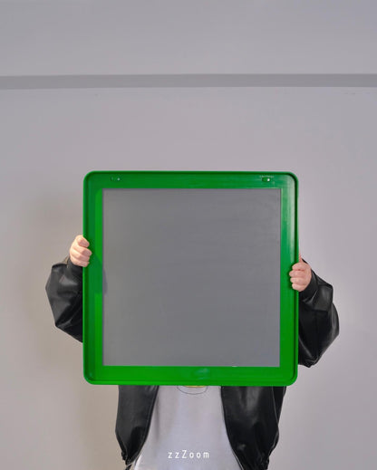 Vintage plastic frame mirror by Gedy, 1970s