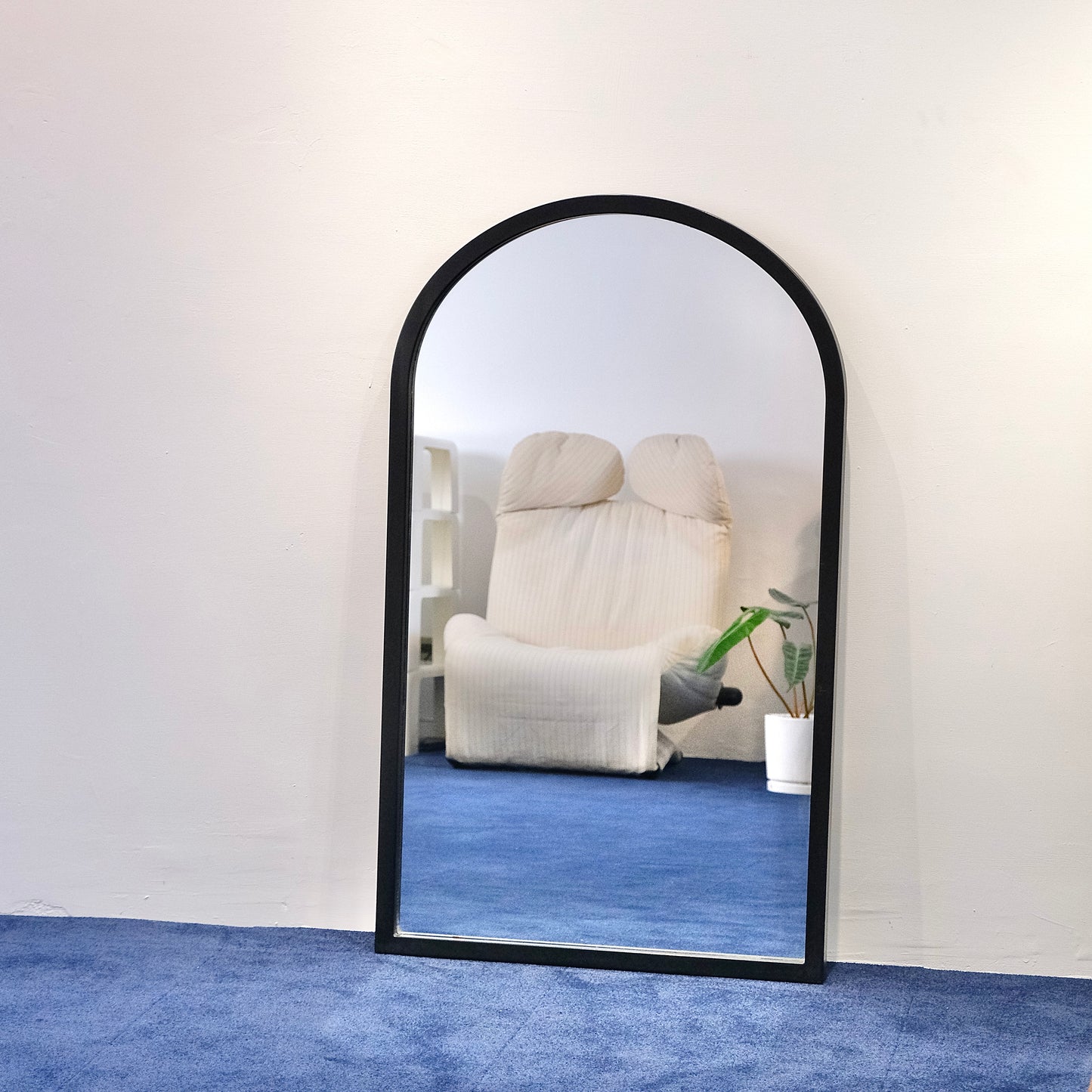 Vintage mirror design by Anna Castelli Ferrieri for Kartell, 1980s