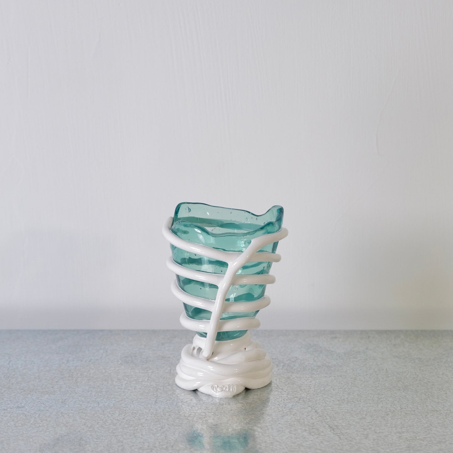 Pompitu II (XS) design by Gaetano Pesce for Fish Design,Aqua/Matt White