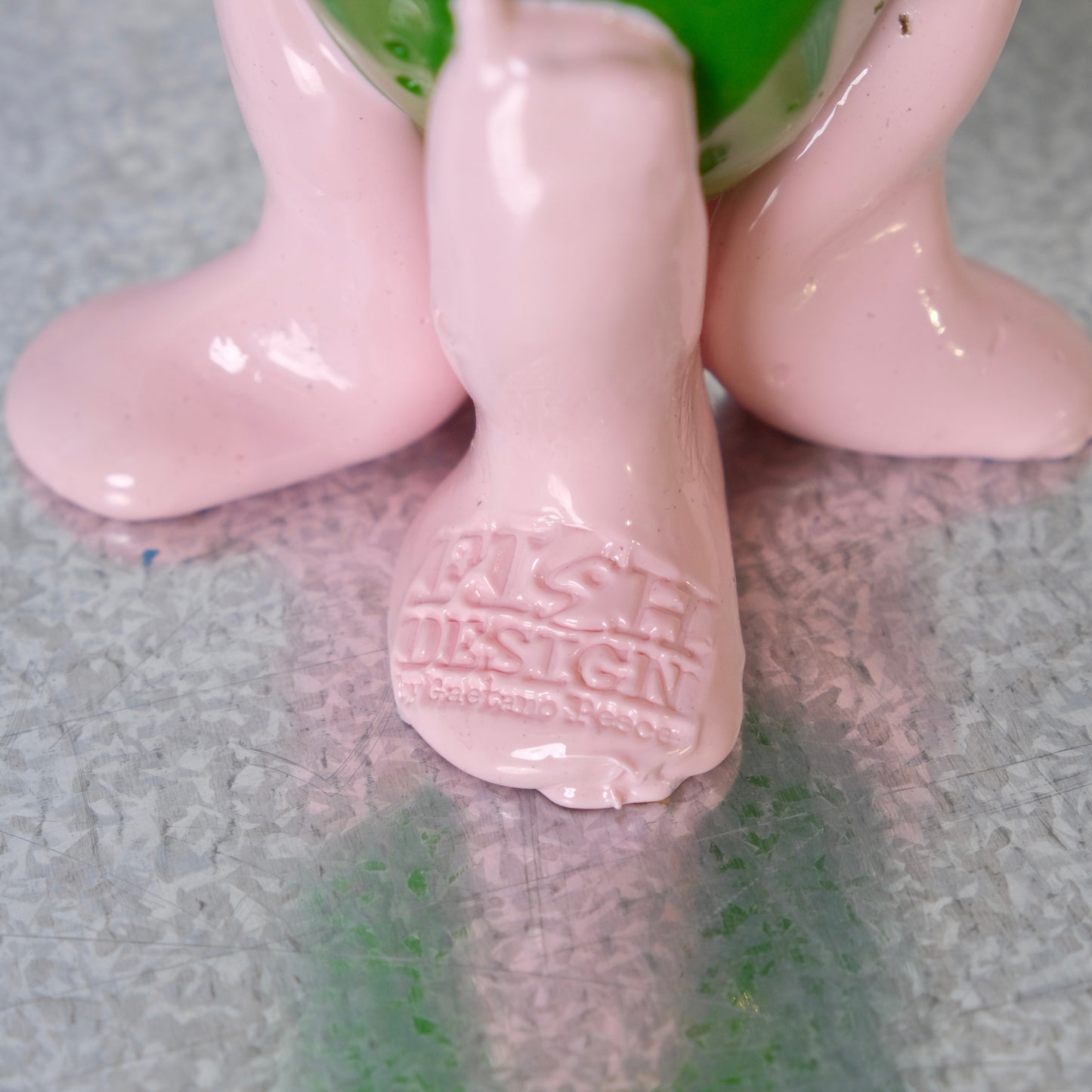 Pompitu II (XS) design by Gaetano Pesce for Fish Design,Pastel Pink/Green