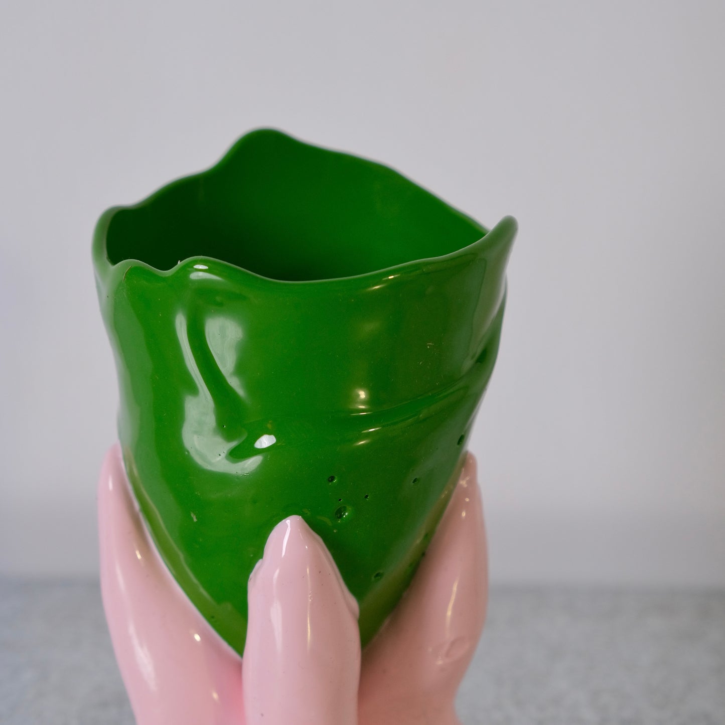Pompitu II (XS) design by Gaetano Pesce for Fish Design,Pastel Pink/Green