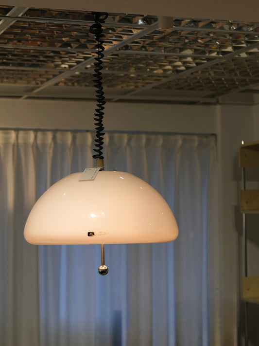 Mod.Cabras pendant lamp design by Luigi Massoni for Guzzini, 1970s