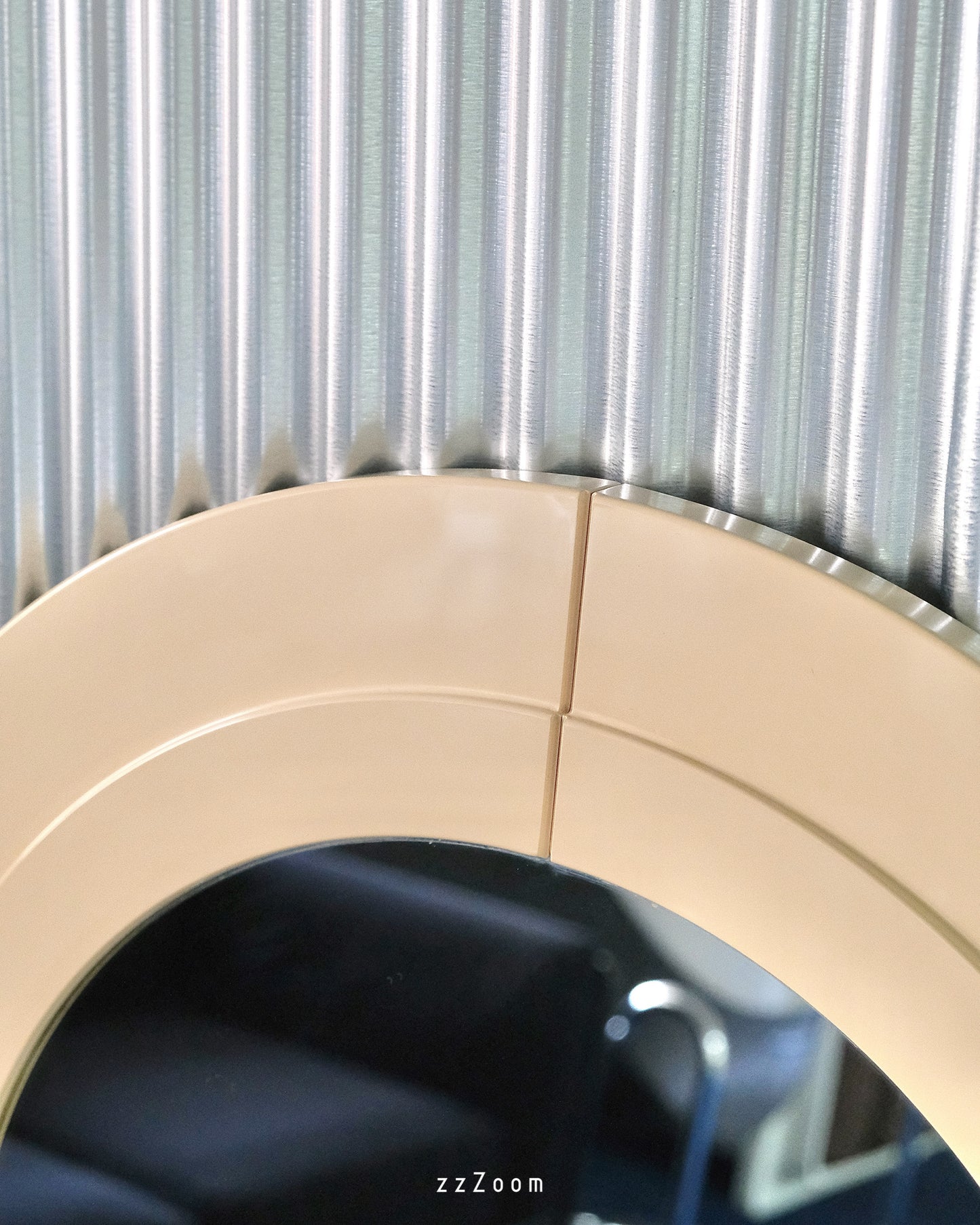 Plastic frame mirror by Anna Castelli Ferrieri for Kartell, 1968
