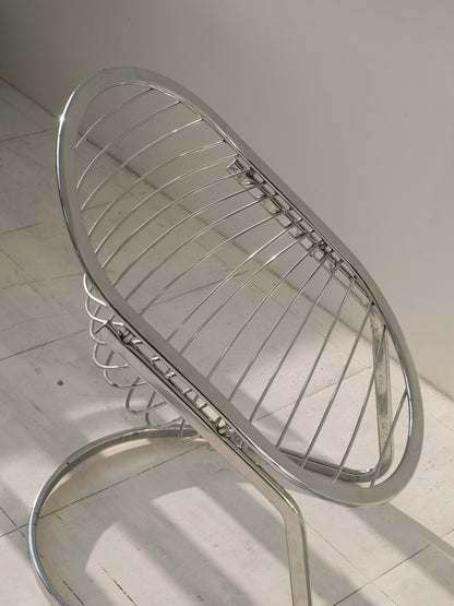 Egg chair design by Gastone Rinaldi for Rima, 1970s