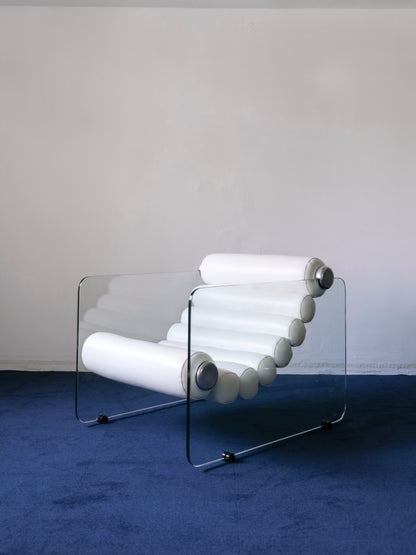 Chain armchair by Fabio Lenci for Comfort Line, 1966