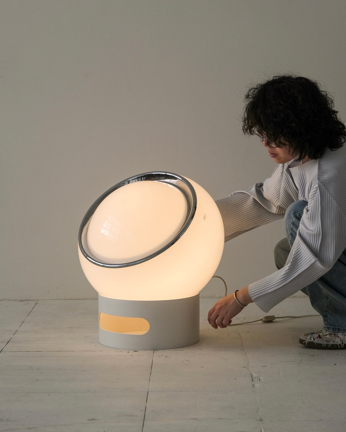 Clan table/floor lamp by Studio 6G for Harvey Guzzini, 1970s