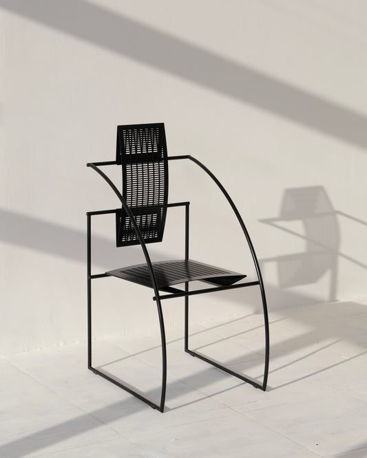 Quinta armchair design by Mario Botta for Alias ,1985