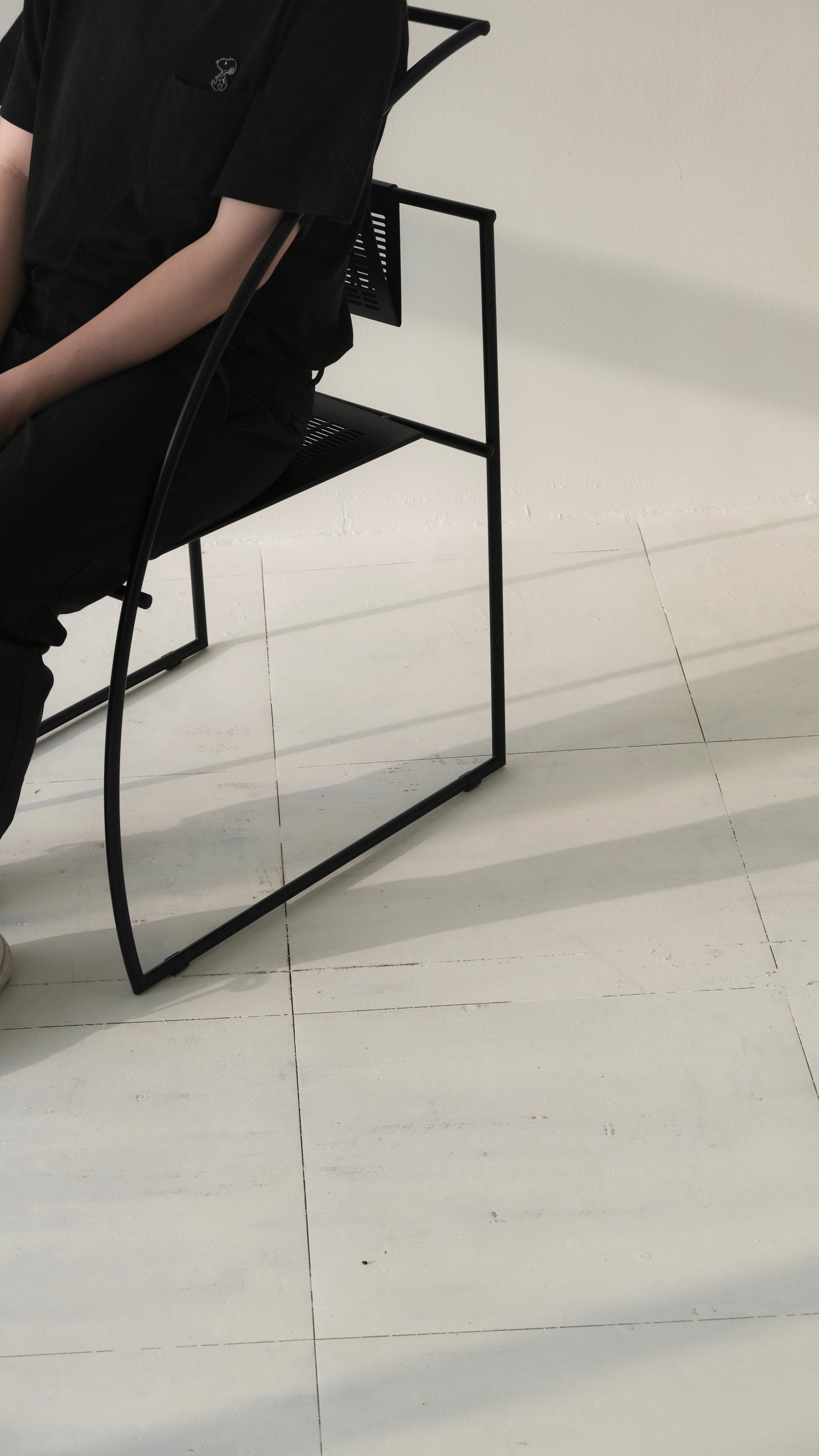 Quinta armchair design by Mario Botta for Alias ,1985