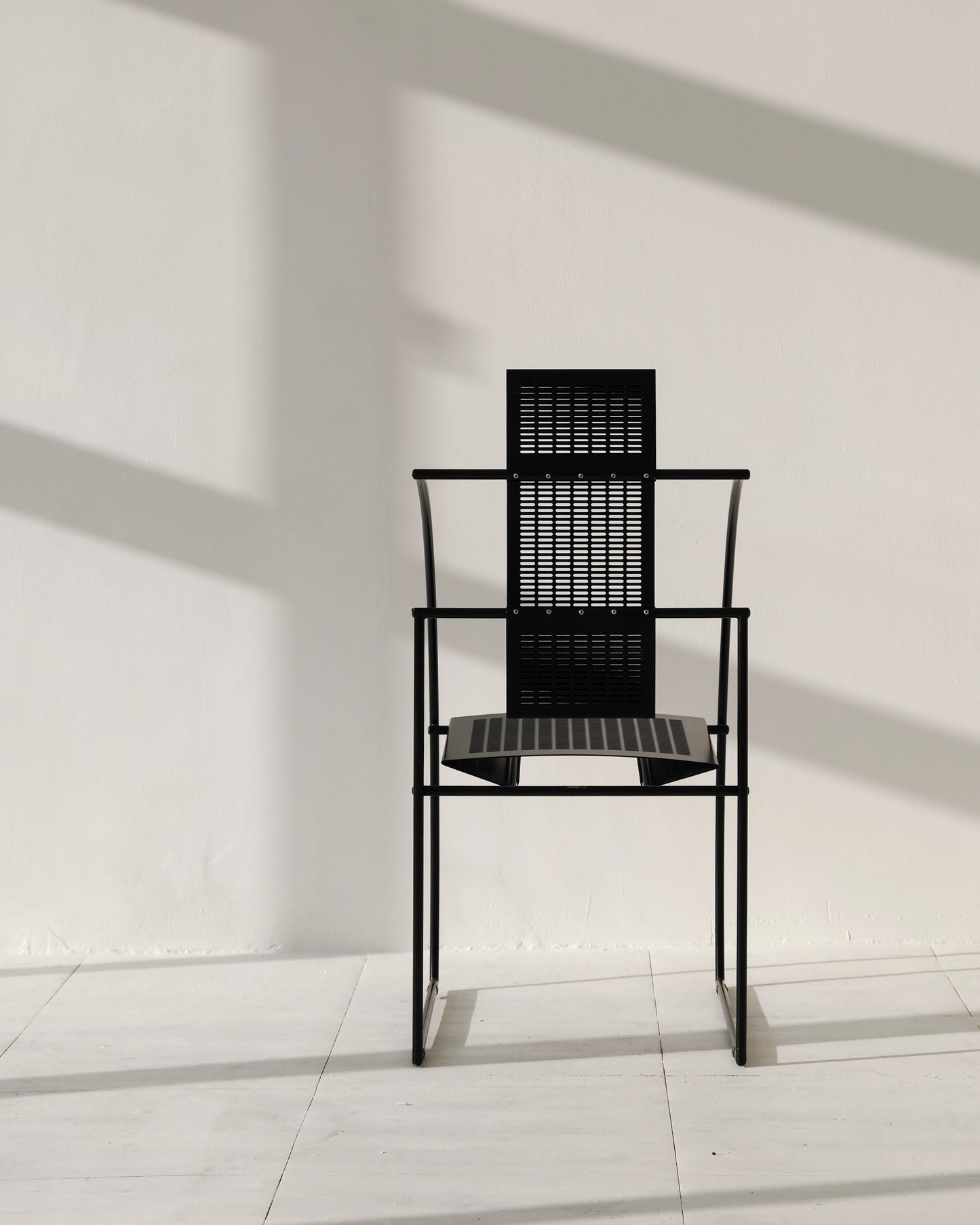 Quinta armchair design by Mario Botta for Alias ,1985