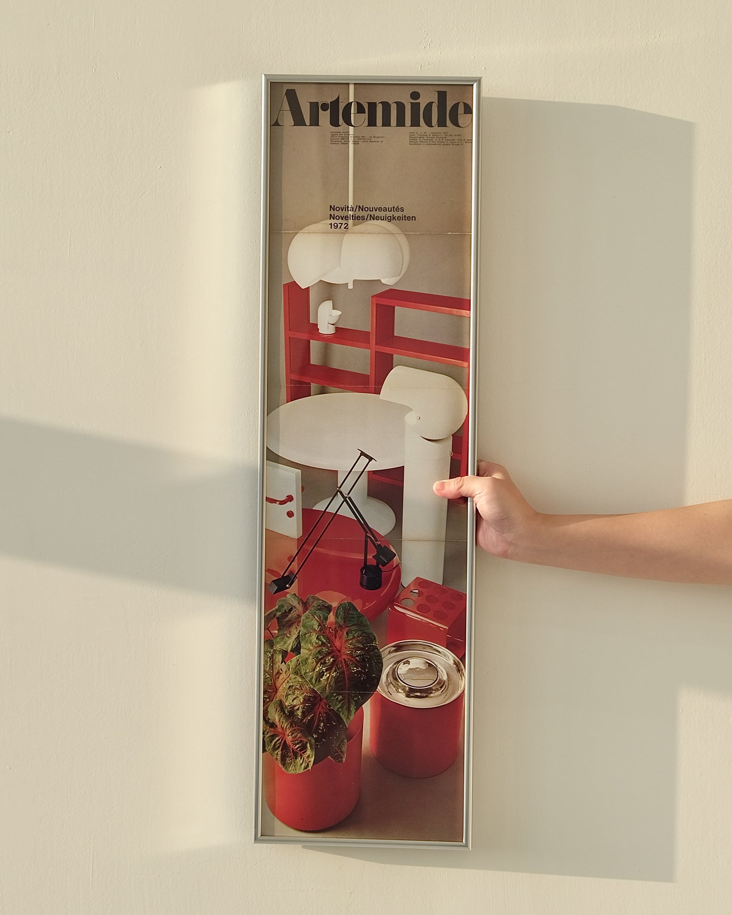 Vintage Artemide poster