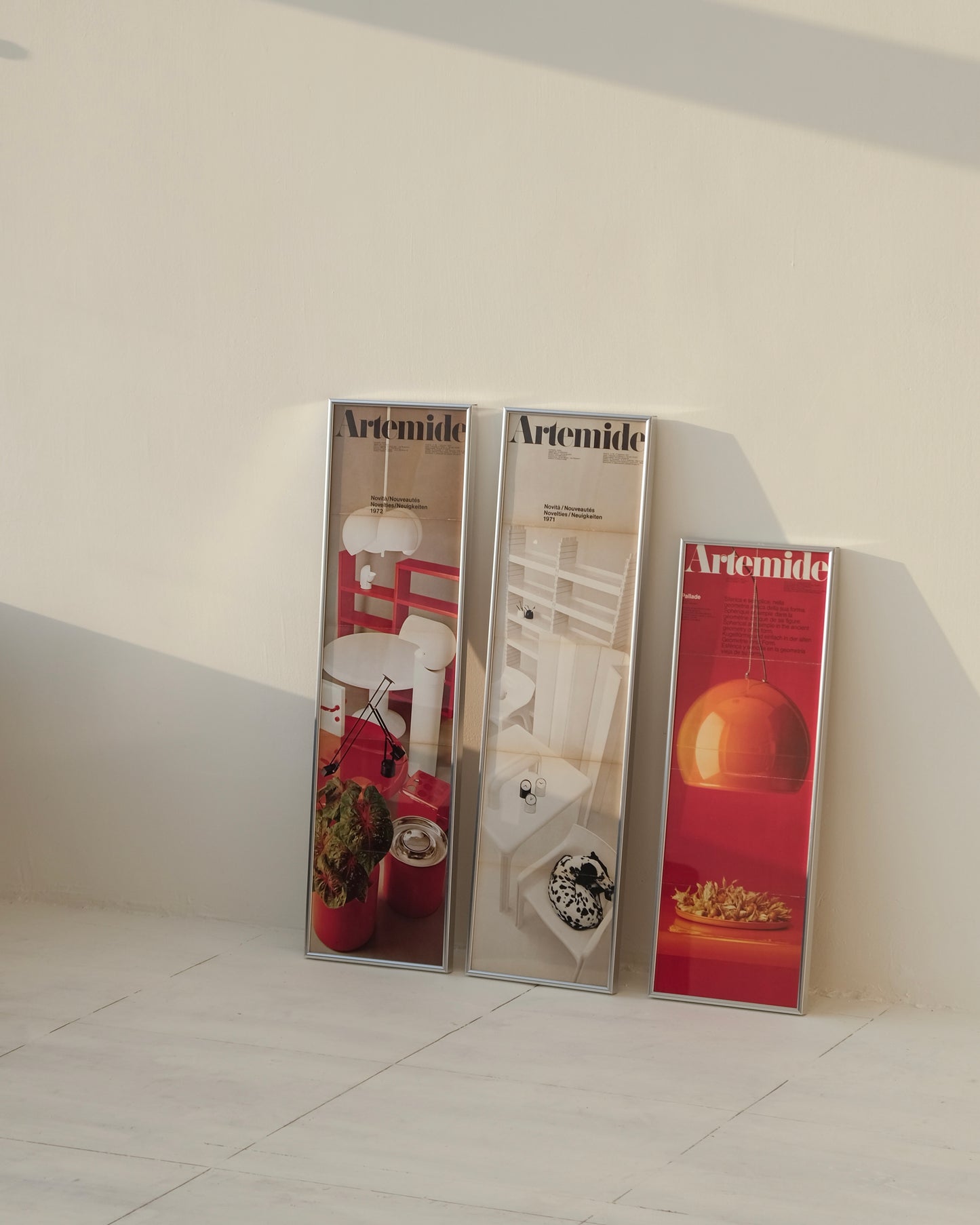 Vintage Artemide poster