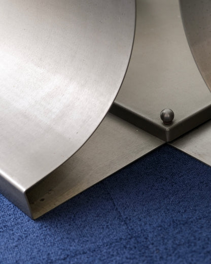 Vintage coffee table by Francois Monnet for Kappa,France 1970s