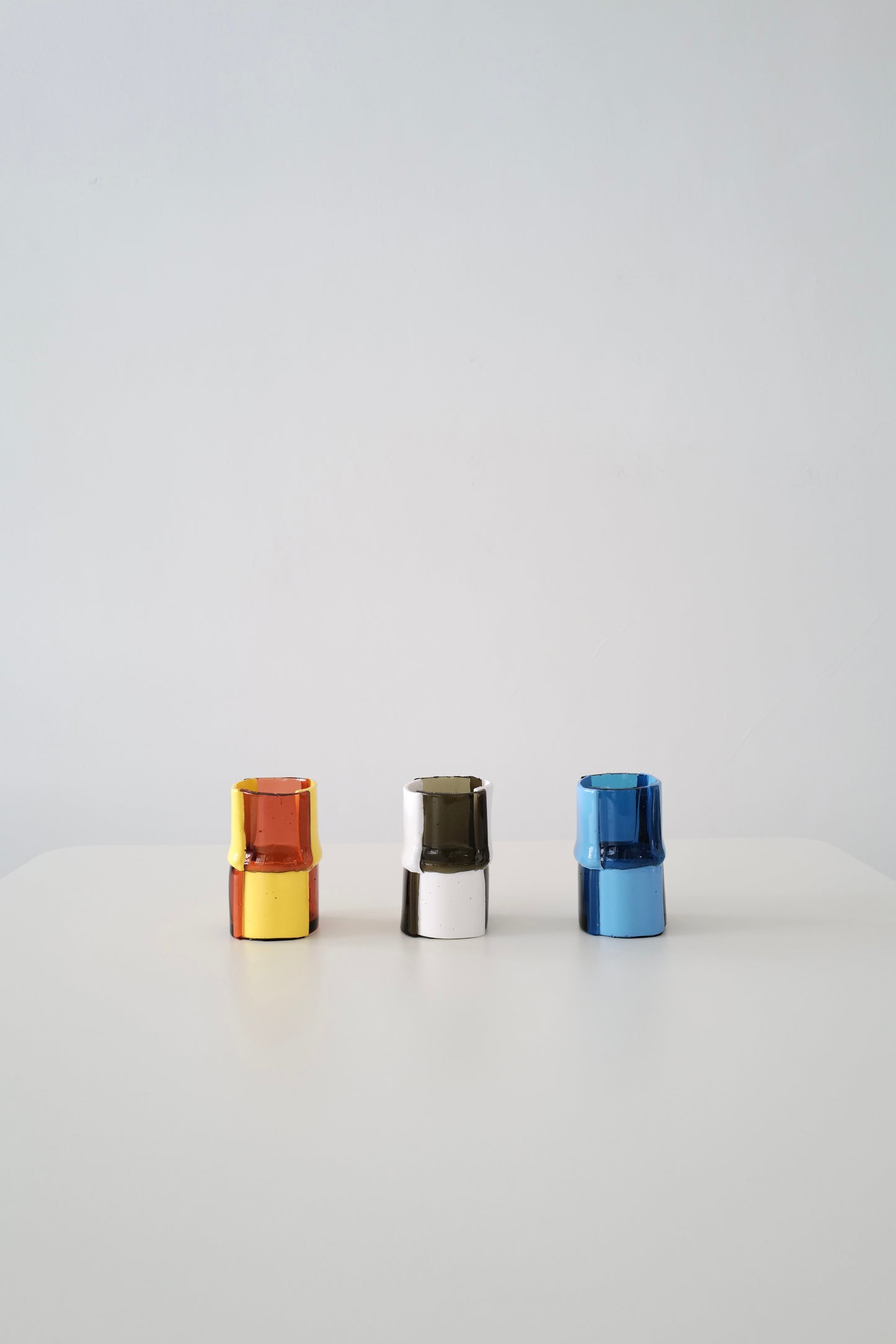 Bamboo vase design by Enzo Mari for Corsi Design Lezioni collection