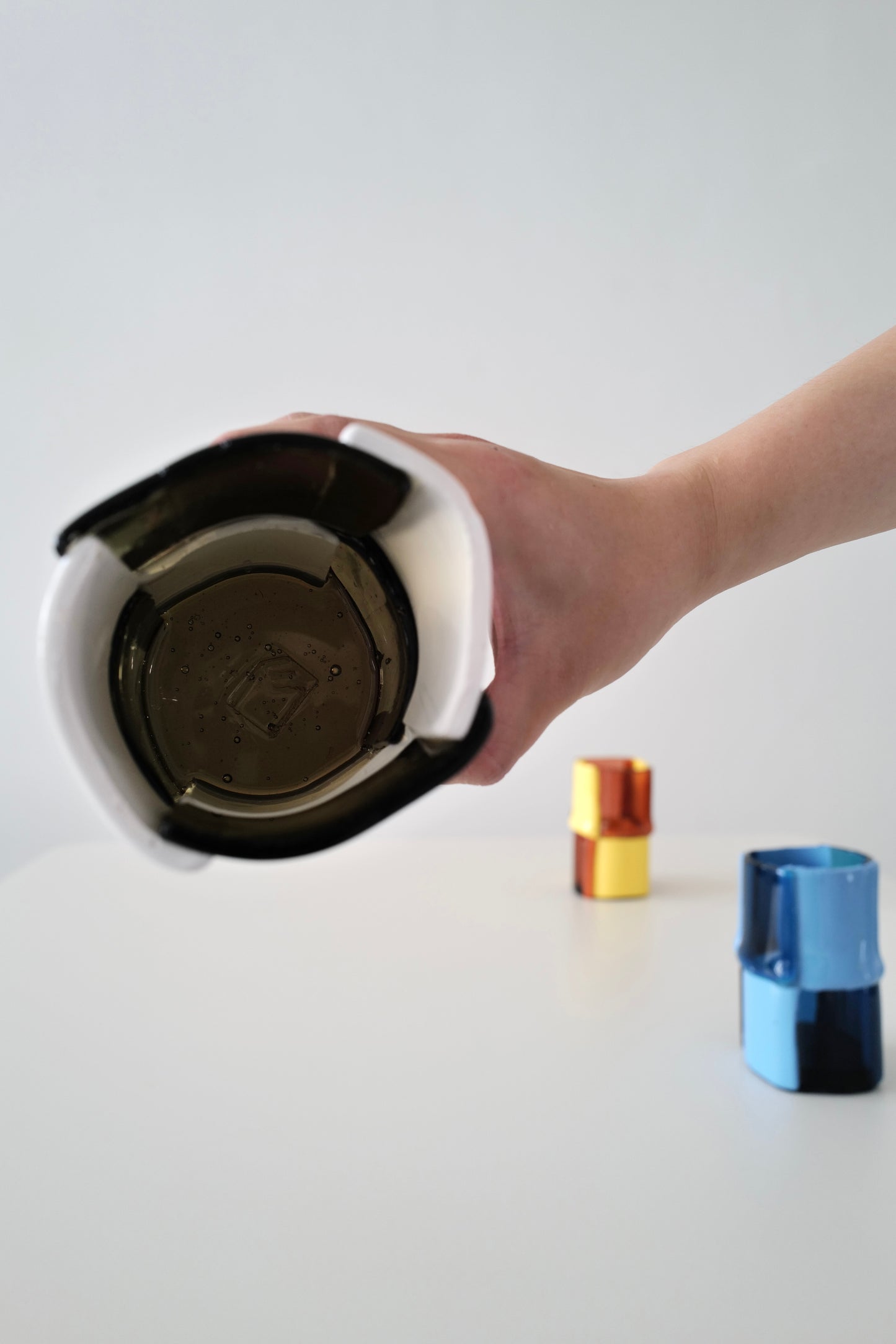 Bamboo vase design by Enzo Mari for Corsi Design Lezioni collection