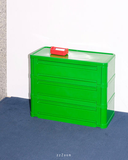 Vintage Shoe cabinet  Mod.4964 design by Olaf Von Bohr for Kartell, 1969