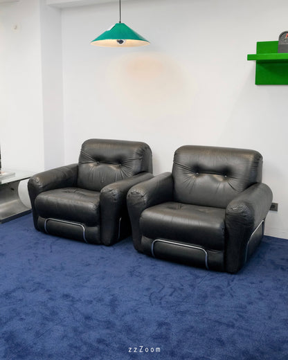Italian armchair by Adriano Piazzesi, 1970s
