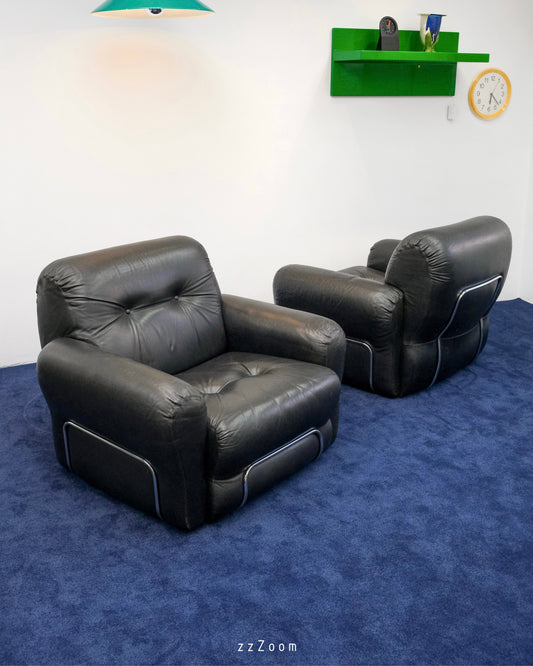 Italian armchair by Adriano Piazzesi, 1970s